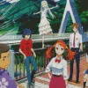 Anohana Characters Diamond Painting