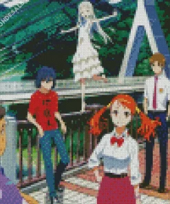 Anohana Characters Diamond Painting