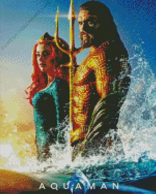 Aquaman Diamond Painting