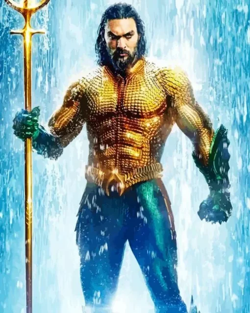 Aquaman Character Diamond Painting