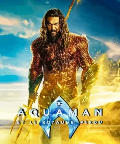 Aquaman Movie Poster Diamond Painting