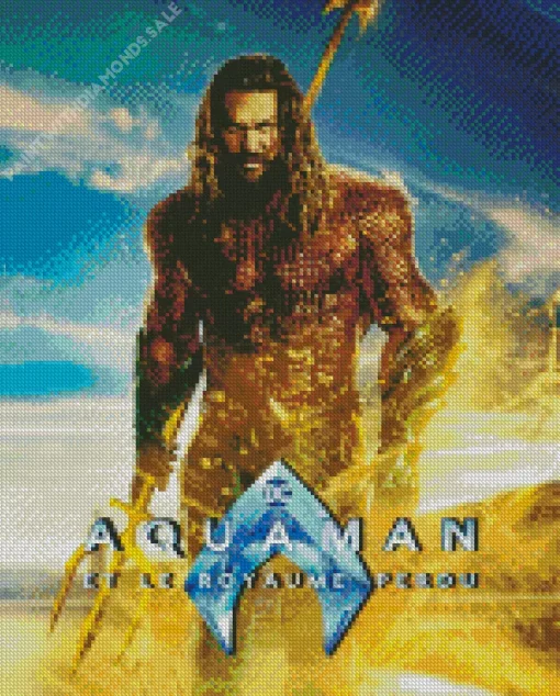 Aquaman Movie Poster Diamond Painting