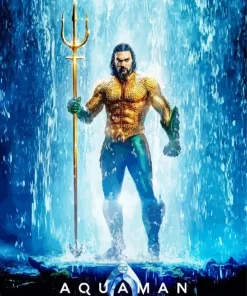 Aquaman Poster Diamond Painting