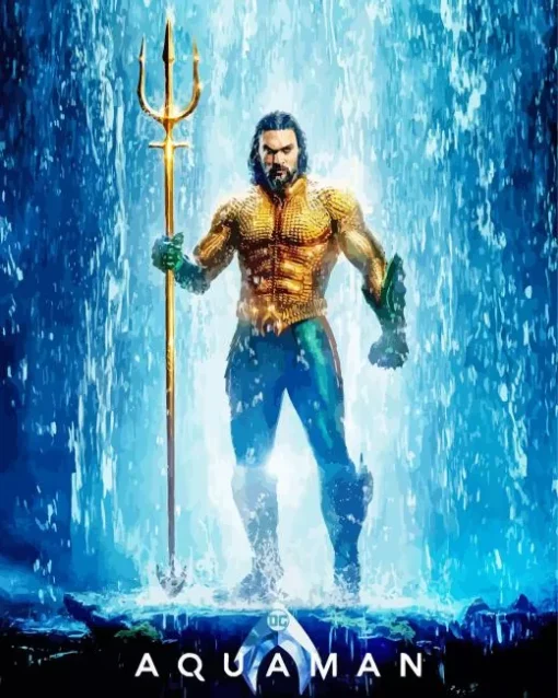 Aquaman Poster Diamond Painting