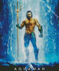 Aquaman Poster Diamond Painting