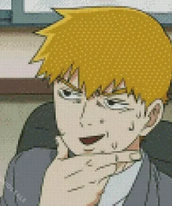 Arataka Reigen Mob Psycho 100 Diamond Painting