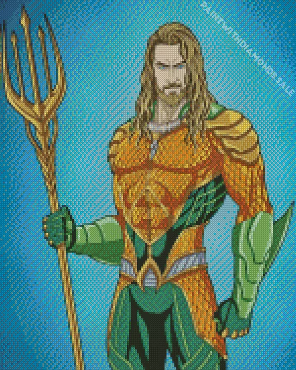 Arthur Curry art Diamond Paintings Arthur Curry Art Diamond Painting