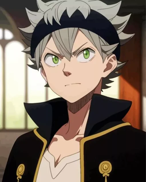 Asta Black Clover Diamond Painting