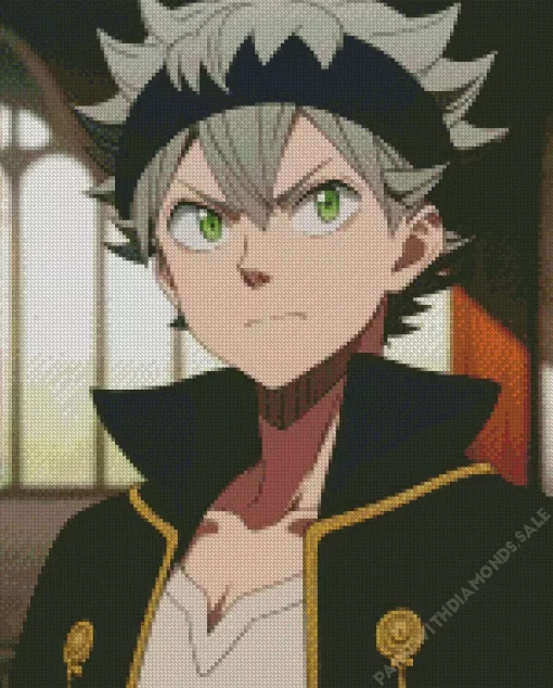 Asta Black Clover Diamond Painting