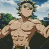 Asta In Black Clover Diamond Painting