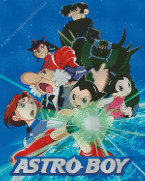 Astro Boy Art Diamond Painting