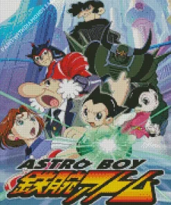 Astro Boy Anime Diamond Painting