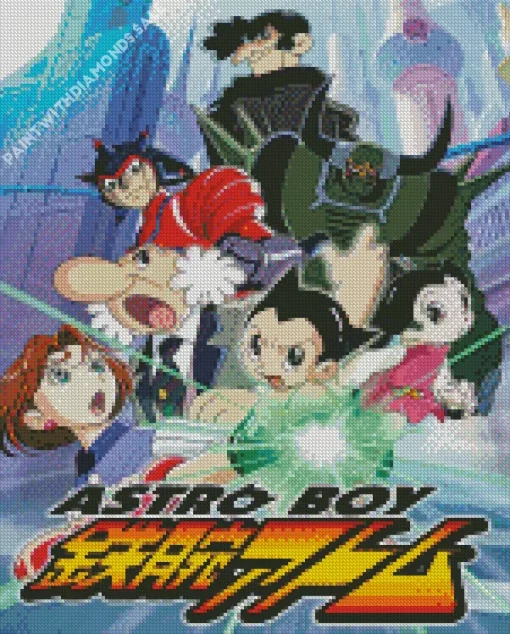 Astro Boy Anime Diamond Painting