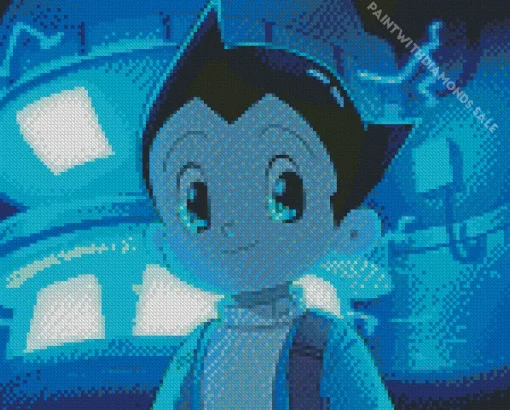 Astro Boy Character Diamond Painting