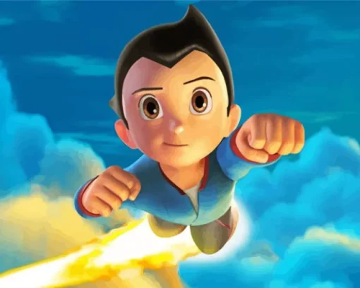 Astro Boy Hero Diamond Painting