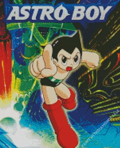 Astro Boy Poster Diamond Painting