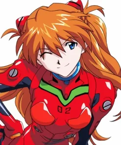 Asuka Langley Soryu Diamond Painting