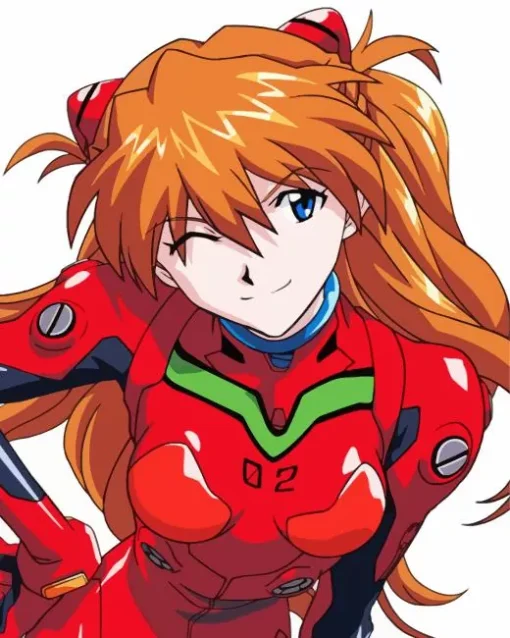 Asuka Langley Soryu Diamond Painting