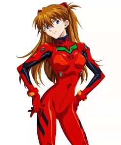 Asuka Langley Soryu Character Diamond Painting