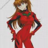 Asuka Langley Soryu Character Diamond Painting