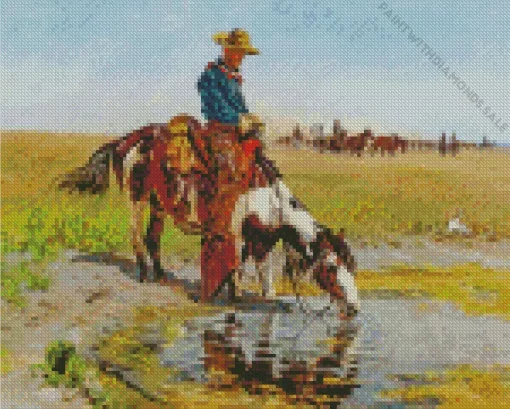 At The Watering Hole Lorenz Diamond Paintings