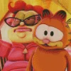 Aunt Ivy The Garfield Show Diamond Painting