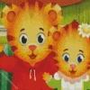 Baby Margaret Daniel Tigers Neighborhood Diamond Painting