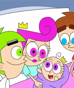 Baby Poof In The Fairly Oddparents Diamond Painting