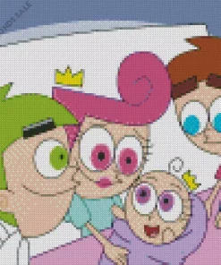 Baby Poof In The Fairly Oddparents Diamond Painting