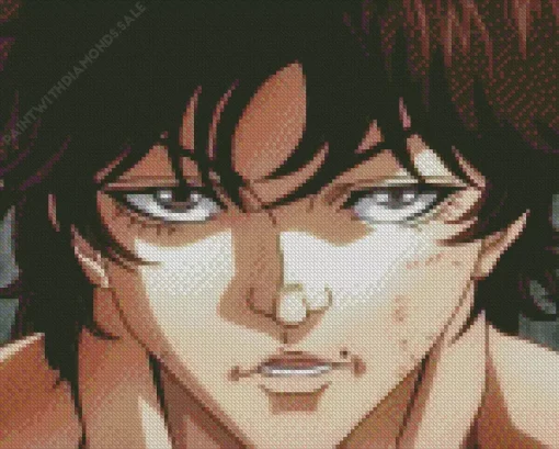 Baki Hanma Baki The Grappler Diamond Painting