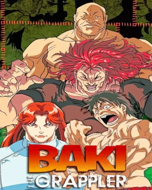 Baki The Grappler Anime Diamond Painting