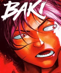 Baki The Grappler Poster Diamond Painting