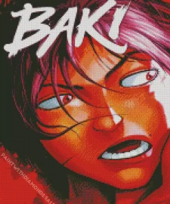 Baki The Grappler Poster Diamond Painting