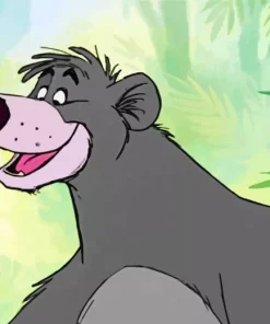 Baloo Character Diamond Painting