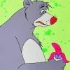 Baloo In TaleSpin Diamond Painting