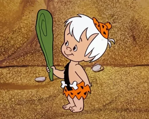 Bamm Bamm Rubble Character Diamond Painting