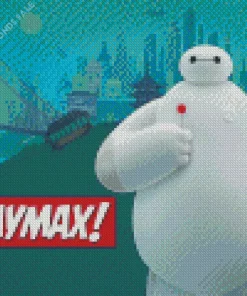 Baymax Diamond Painting