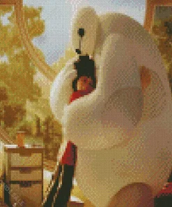 Baymax And Hiro Diamond Painting