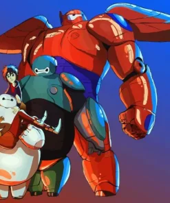 Baymax Big Hero Robot Diamond Painting