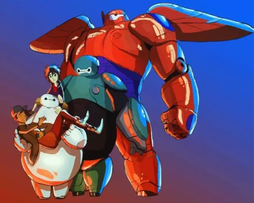 Baymax Big Hero Robot Diamond Painting