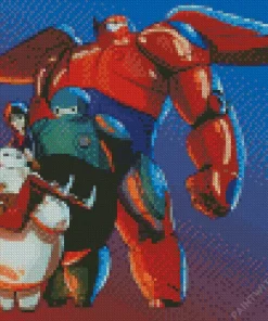 Baymax Big Hero Robot Diamond Painting