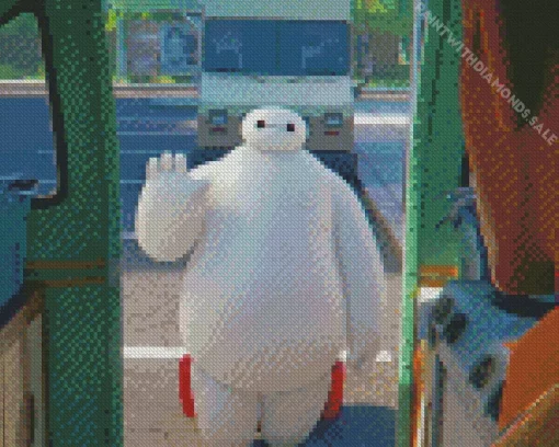 Baymax Art Diamond Painting