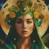 Beautiful Virgo Lady Diamond Painting