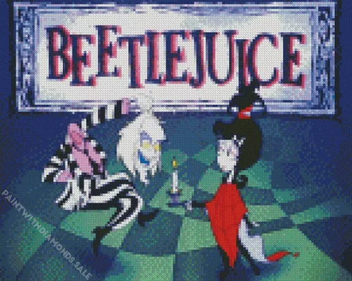 Beetlejuice Animation Diamond Paintings