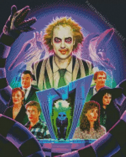 Beetlejuice Movie Diamond Paintings