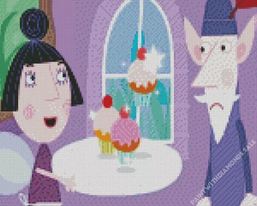 Ben & Hollys Little Kingdom Animation Diamond Painting