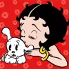 Betty Boop And Her Puppy Diamond Painting