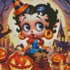 Betty Boop Halloween Diamond Painting