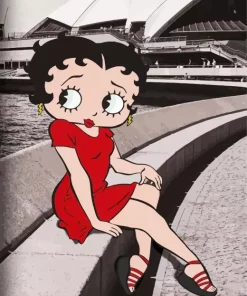 Betty Boop Poster Diamond Painting