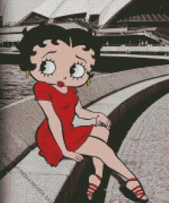 Betty Boop Poster Diamond Painting